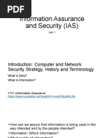 Information Assurance and Security (IAS)