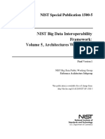 NIST Big Data Interoperability Framework: Volume 5 Architectures White Paper Survey