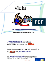 Resumen Libro  La Meta (Cell Leader & Utilities)