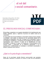 Psicologia Social Comunitaria Presentacion