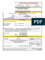 CONT - FO15 - Cuenta de Cobro Persona Natural