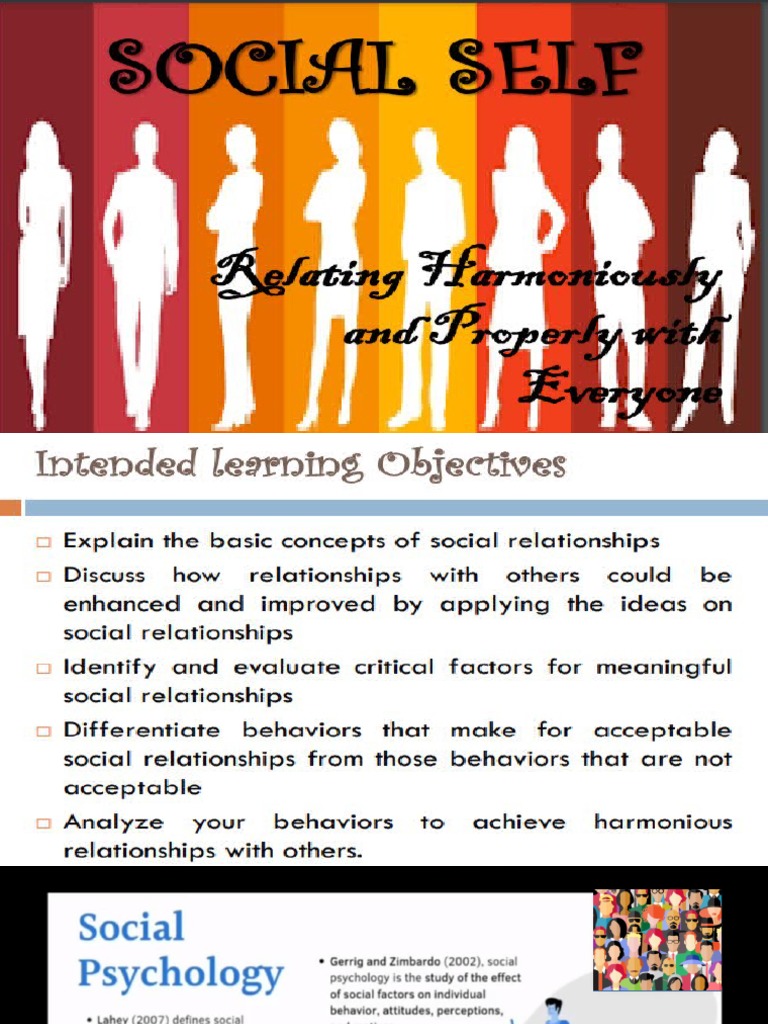 Module 6 Social Self Pdf