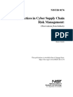 Key Practices in Cyber Supply Chain Risk Management