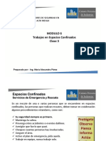 Módulo 6. Trabajos en Espacios Confinados. Clase 3