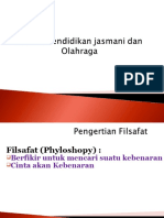 Pengertian Filsafat Penjas