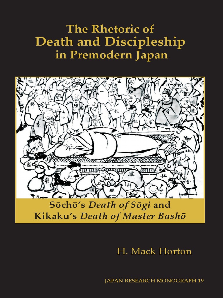 Death and Discipleship: The Rhetoric of in Premodern Japan | PDF