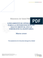 Lineamientos Operativos Salud Mental Covid 19 2020