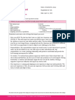 Self Assessment Tool PDF