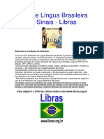 Livro de Lingua Brasileira Dos Sinais