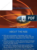A Report On National Stock Exchange (Nse)