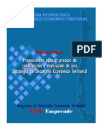 Chile Estrategia de Desarrollo Económico Territorial 2009