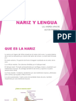 NARIZ Y LENGUA