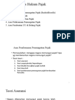 Asas-Asas Hukum Pajak