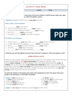 (Template) Activity 1 - Tenses Review