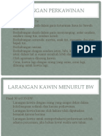 Larangan Perkawinan