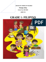 Grade 1 FLIPINO WEEK 7-8