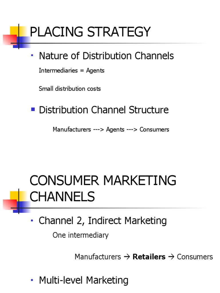 Effective Distribution Channel Strategies | PDF | Business | Finance ...