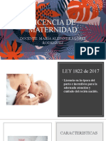 Licencia de Maternidad