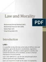 Law and Morality