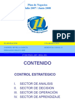 Plan de Negocios Canal 11 2007-2008