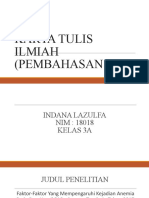 KARYA TULIS ILMIAH (PEMBAHASAN KTI) Pak Abdan