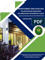 Monev Keterbukaan Informasi Publik