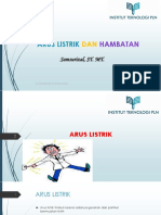 Pertemuan 6 Arus Listrik. Hambatan