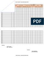 PHYSICAL FITNESS SUMMARY SHEET result