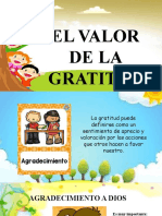 Anexo 7 Diapositivas Valor de La Gratitud