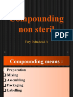 Compounding Non Steril: Fery Indradewi A