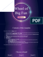 Wheel of Big Fun by Slidesgo