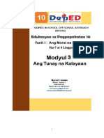 EsP 10 - Q1 - W5-W6 - Mod3 - Ang Tunay Na Kalayaan