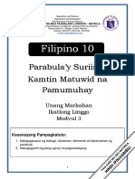 FILIPINO 10 - Q1 - Mod3