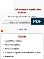 How To Publish Papers in World-Class Journals