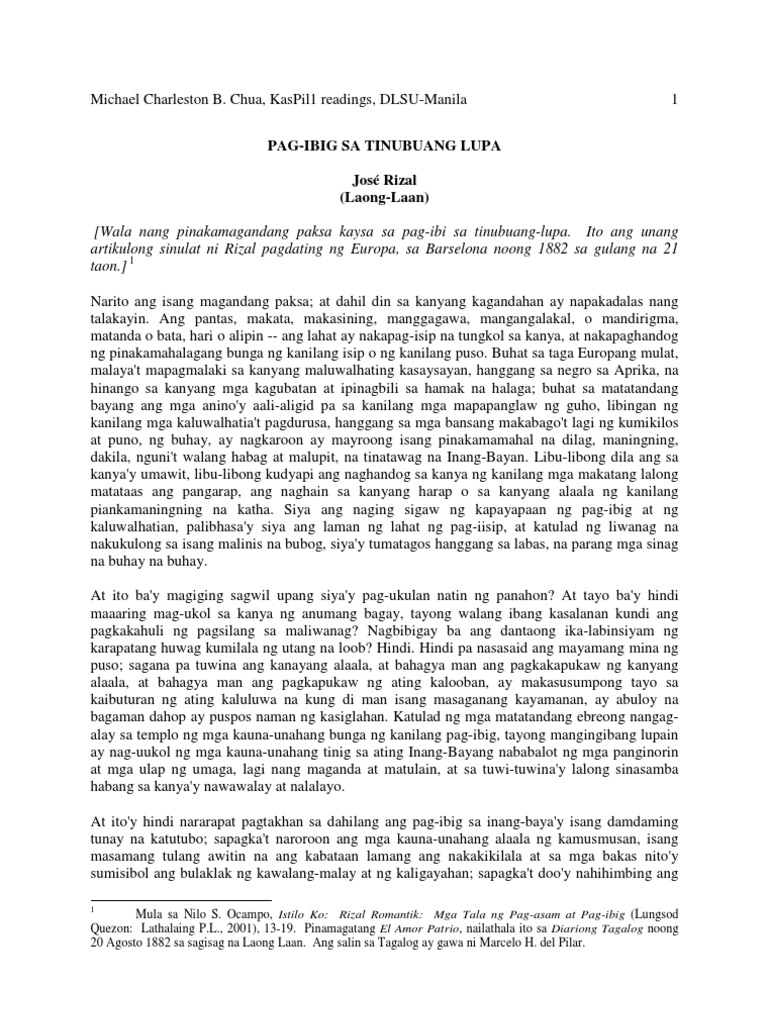 El amor patrio tagalog copy image