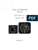 Indu Altimeter Manual: © Kanardia D.O.O. September 2020