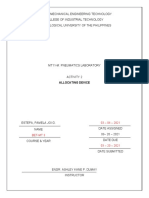 Pneumatic Allocating Device Lab Activity 2