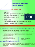 Material Komponen Turbine Uap