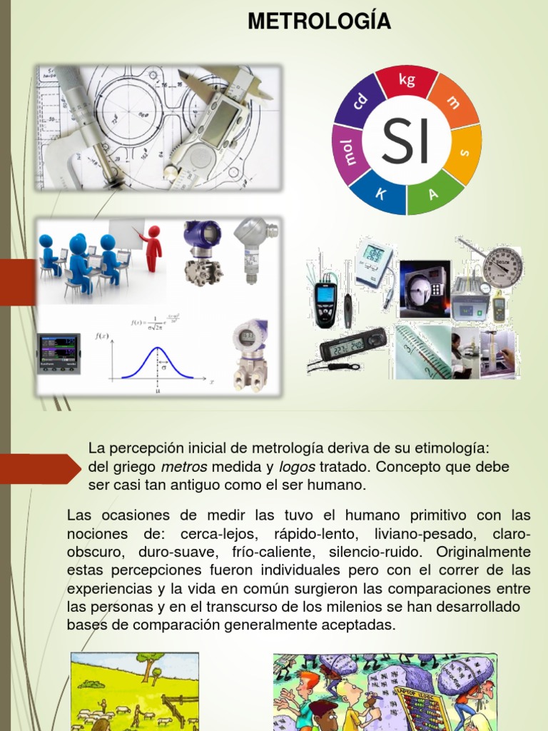 Conceptos Basicos de Metrologia | PDF | Metrología | Medición
