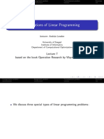Applications of Linear Programming: Based On The Book Operation Research by Wayne L. Winston