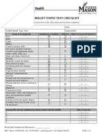 Daily Forklift Inspection Checklist