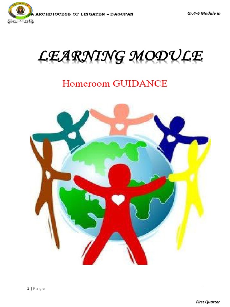 Grade 4 6 Homeroom Guidance Module Pdf Pastel Drawing