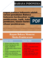 BI II URD Ragam Bahasa