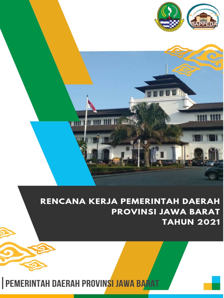 Rkpd Provinsi Jawa Barat Tahun 2021 Pdf