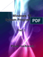 Windows 10 System Programming Part01