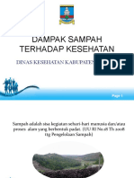 Dampak Sampah Terhadap Kesehatan Materi 25 Nop, 2014