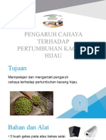 (BI) Latihan Menulis Teks Laporan Percobaan Biologi