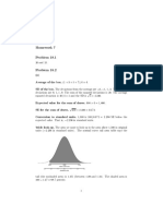 Homework 7 Problem 18.1 Problem 18.2: Stat 1001 Winter 1998 Geyer