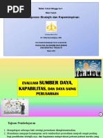 4 Materi Minggu Ke 4-Mengevaiuasi Sumber Daya, Kapabilitas, Dan Daya Saing Perusahaan-ed 1