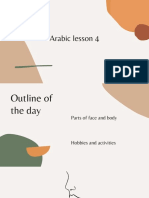Arabic Lesson 4